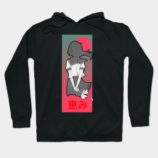 Anime Girl at Sunset Hoodie